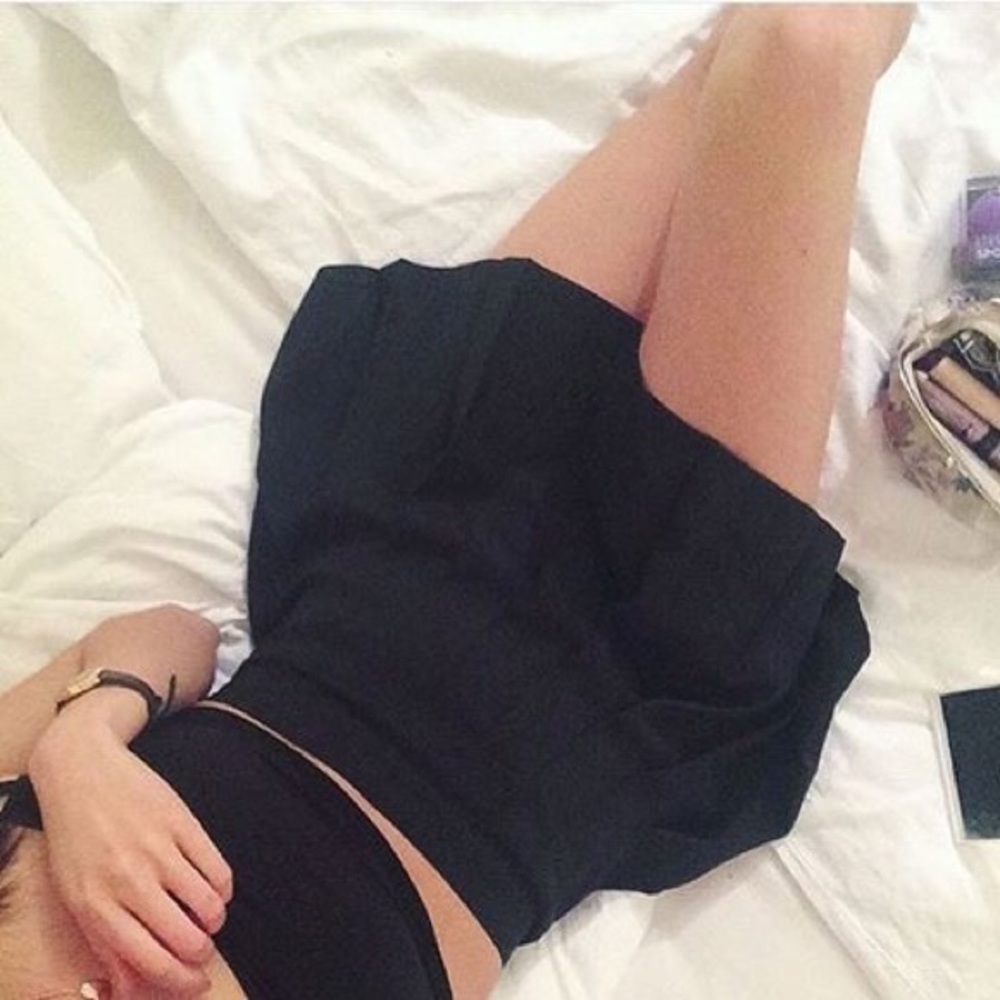 Black Tennis Skirt